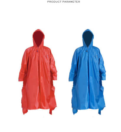เสื้อกันฝน MOUNTAINHIKER 3-IN-1,สีแดง_3